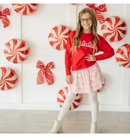 Sweet Wink Sweet Wink- Candy Cane Bow Christmas Tutu