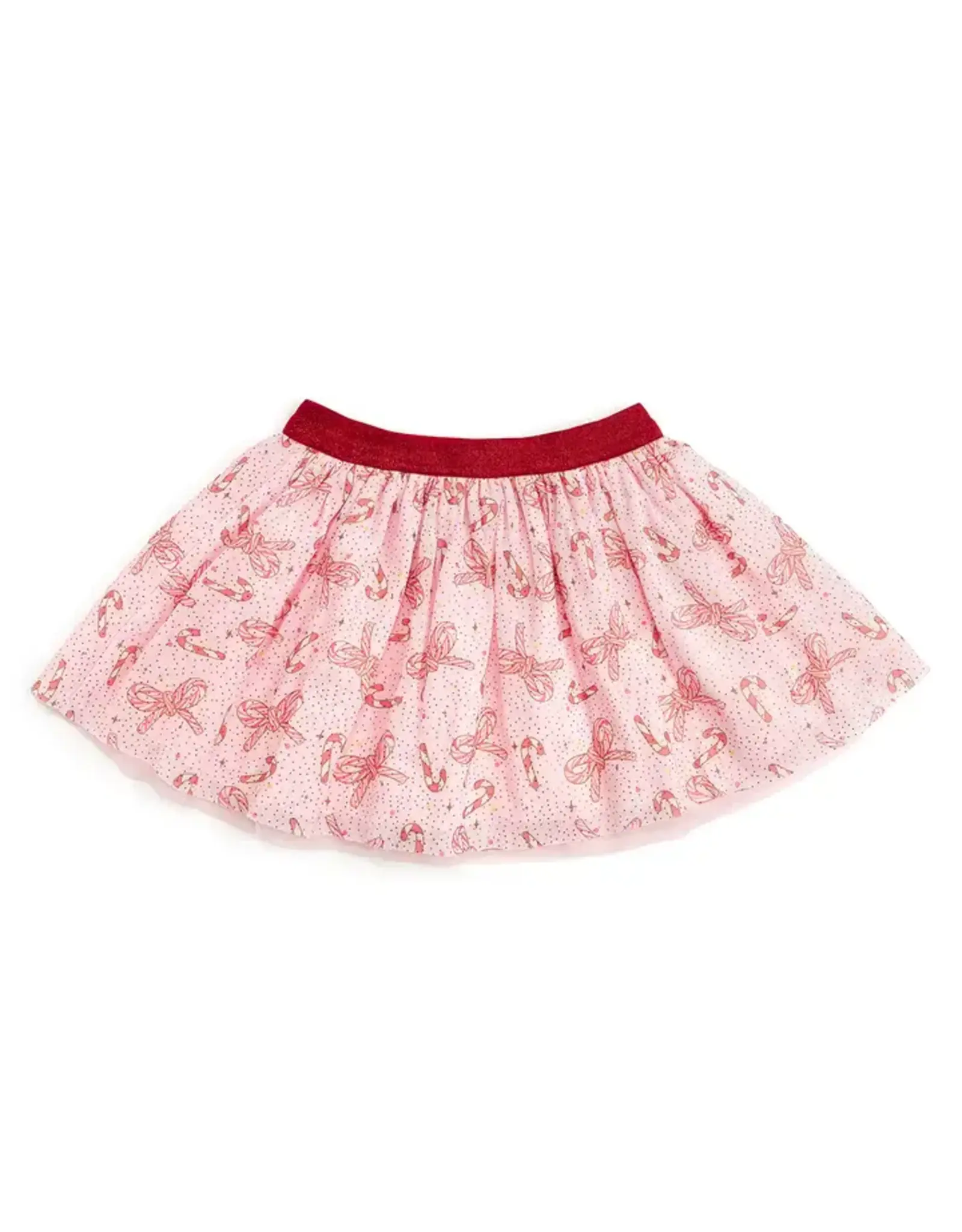 Sweet Wink Sweet Wink- Candy Cane Bow Christmas Tutu