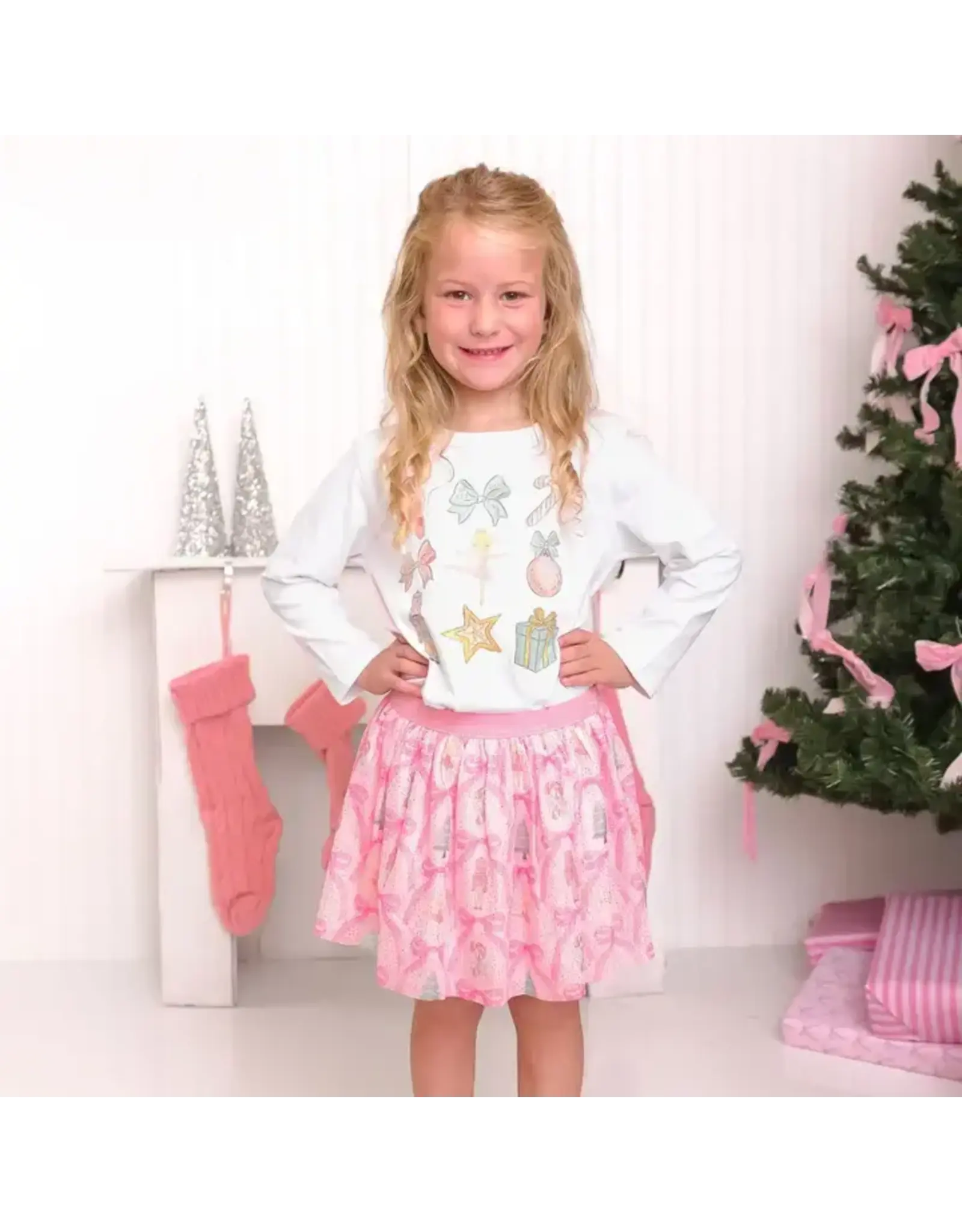 Sweet Wink Sweet Wink- Nutcracker Cutie Christmas L/S Shirt
