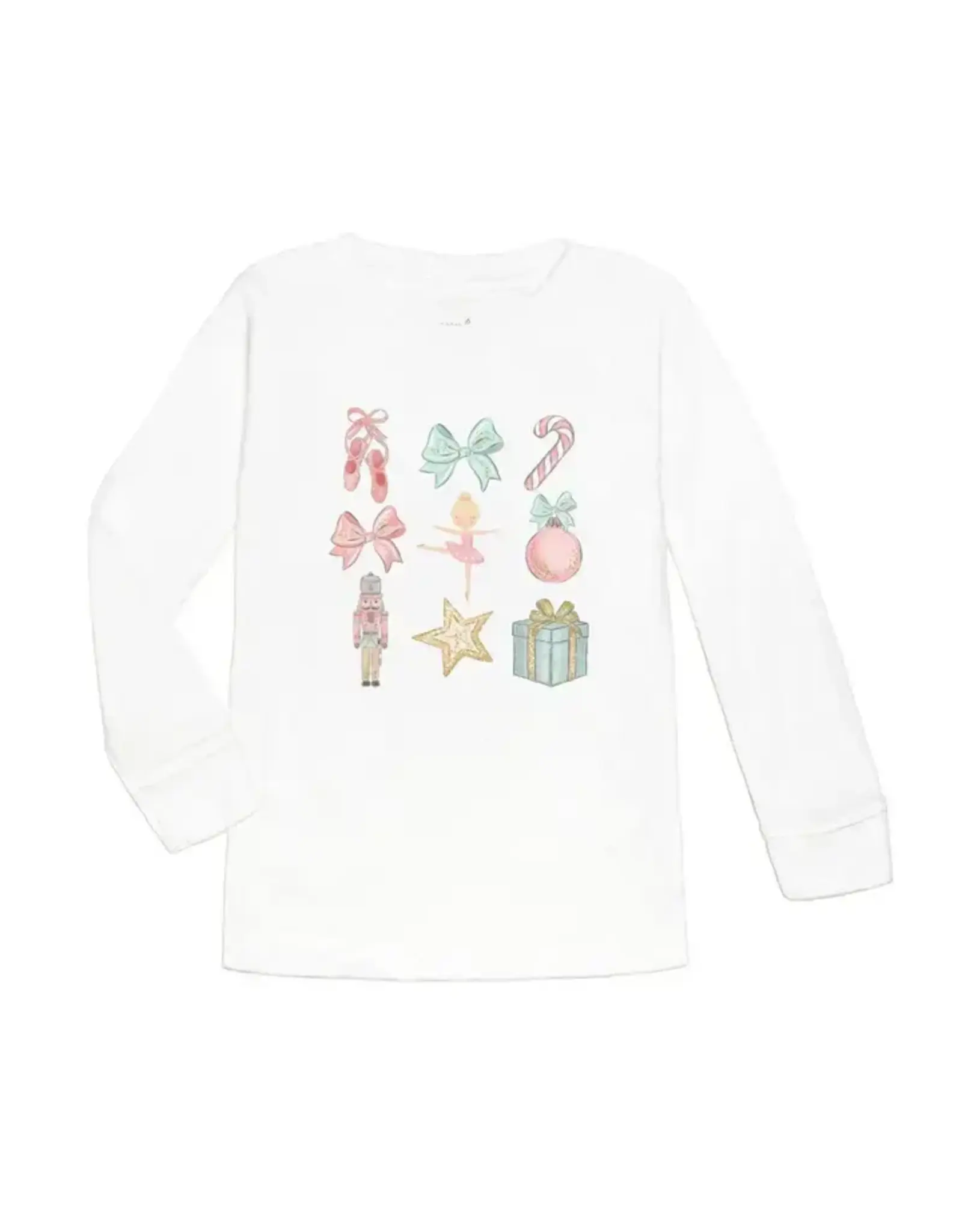 Sweet Wink Sweet Wink- Nutcracker Cutie Christmas L/S Shirt