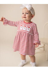 Three Sisters Three Sisters- Santa Applique Dress