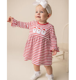 Three Sisters Three Sisters- Santa Applique Dress