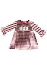 Three Sisters Three Sisters- Santa Applique Dress