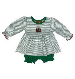 Millie Jay Millie Jay- Sparkly Trees Bloomer Set