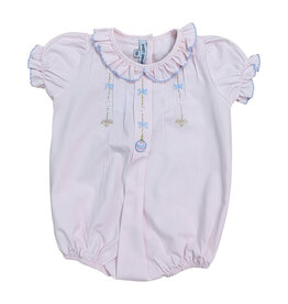 Sweet Dreams- Ornament Embroidered Pink Bubble