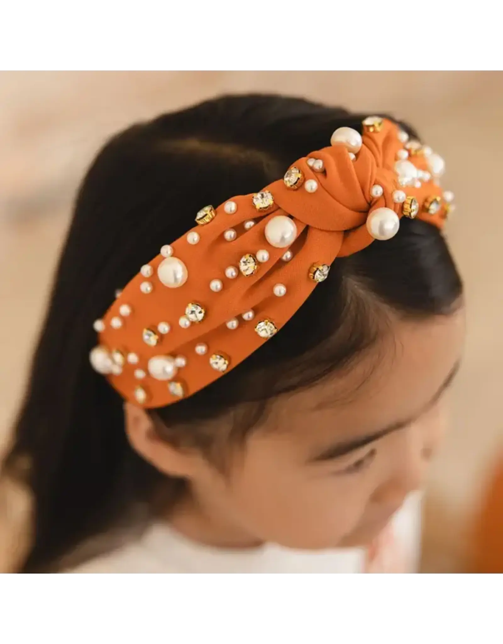 Sweet Wink Sweet Wink- Spice Pearl Gemstone Headband