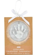 Mudpie Mud Pie- Neutral Baby's First Christmas Handprint Ornament