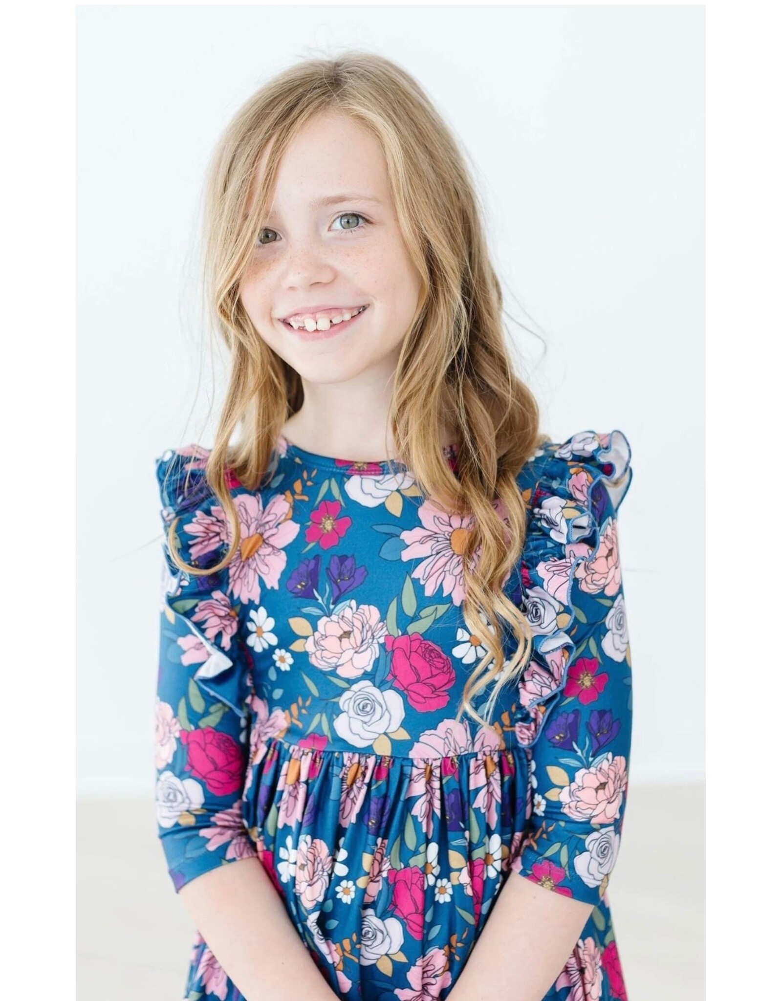 Mila & Rose Mila & Rose- Vintage Garden Ruffle Twirl Dress