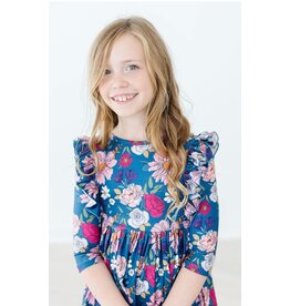 Mila & Rose Mila & Rose- Vintage Garden Ruffle Twirl Dress