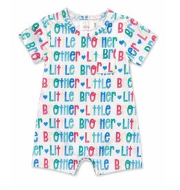 Mila & Rose Mila & Rose- Little Brother S/S Shorty One Piece