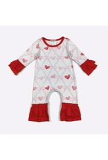 Coquette Heart Romper
