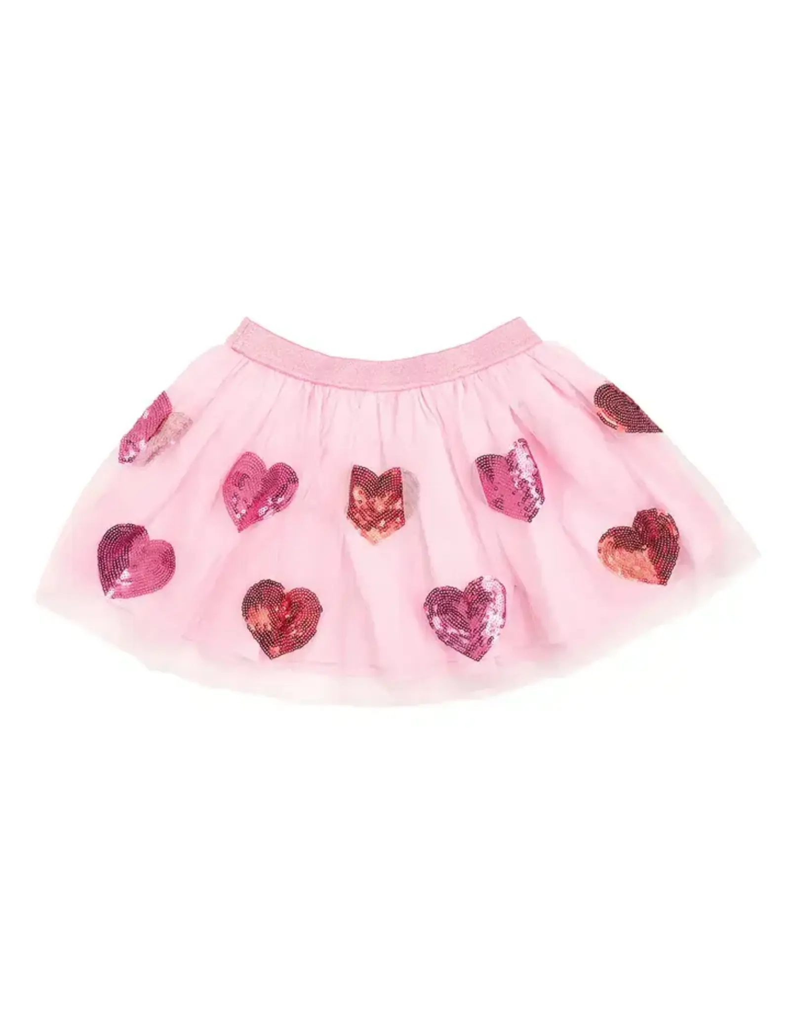 Sweet Wink Sweet Wink- Sequin Heart Valentine's Tutu