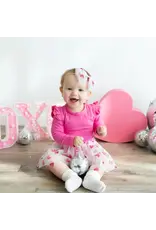 Sweet Wink Sweet Wink- Glitter Heart Valentine's Day Tutu Bodysuit