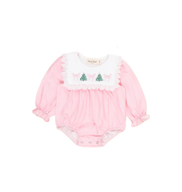 Tinsel Tree Bow Embroidered Bubble