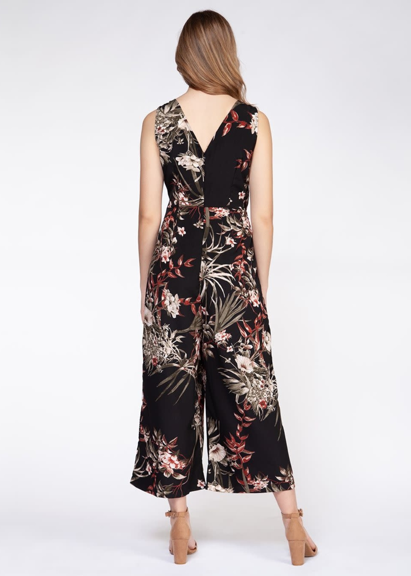 Dex Floral Culottes Jmpsuit