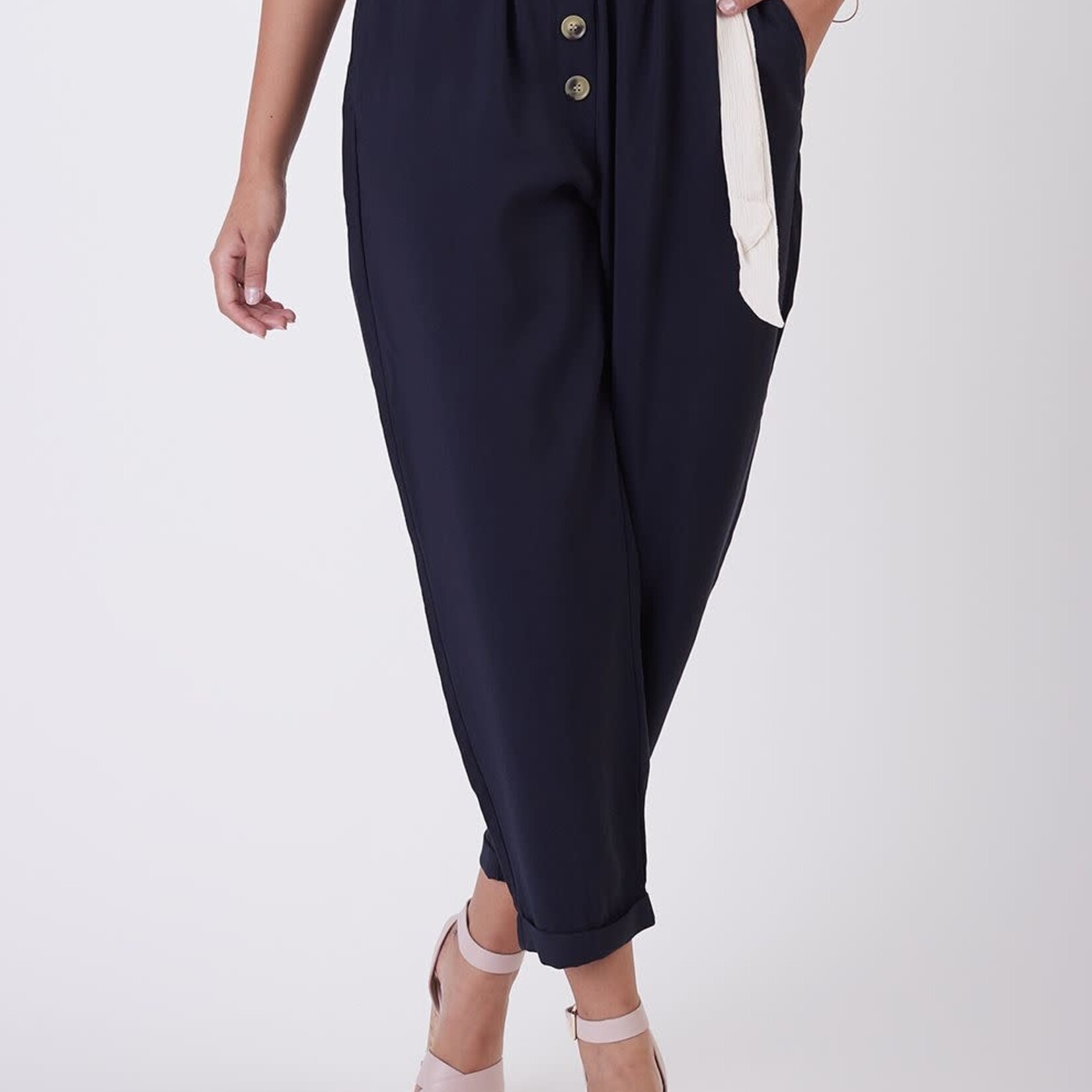 Dex Navy Pull on Pant W Bttms