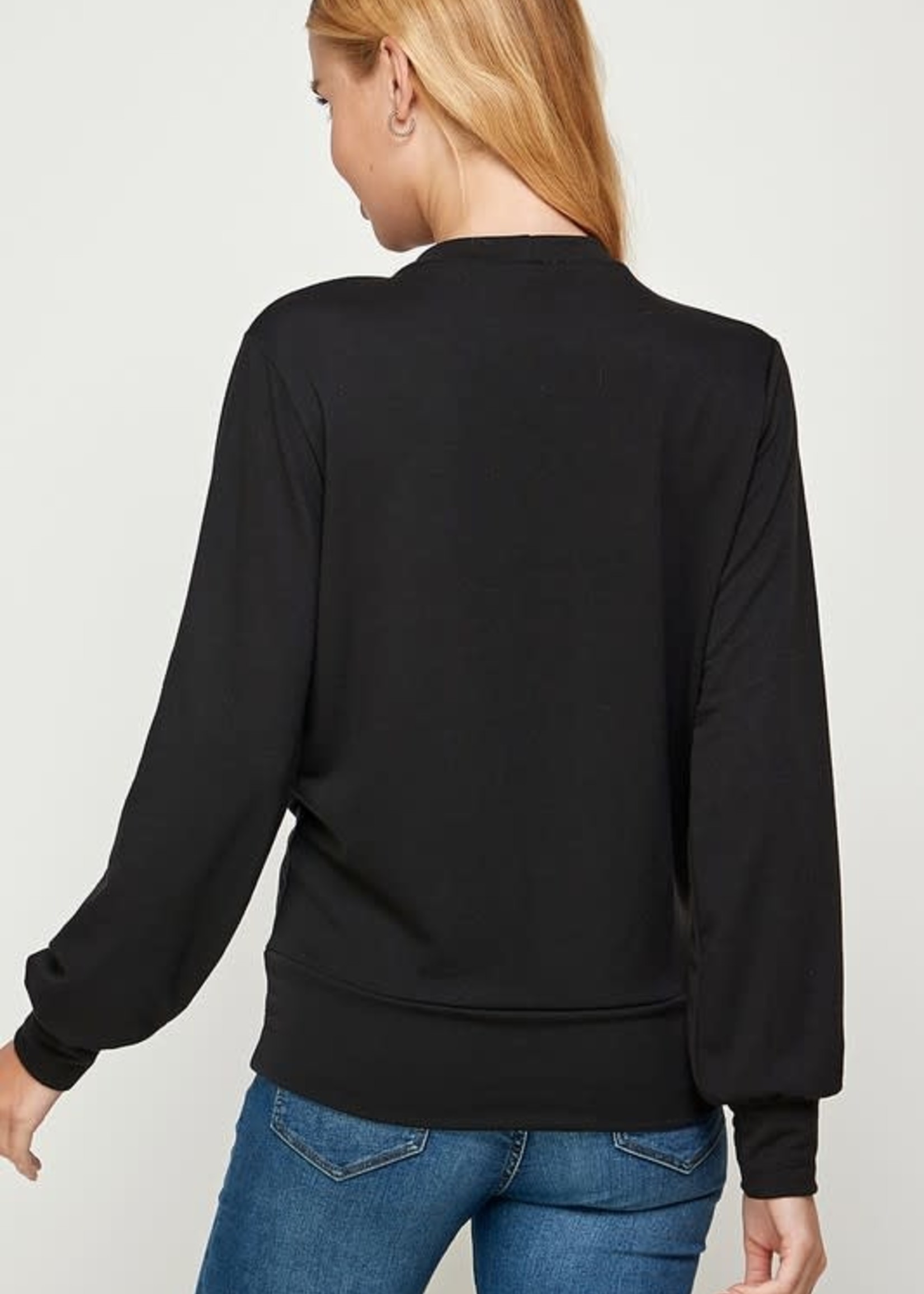 LS twist front Tee