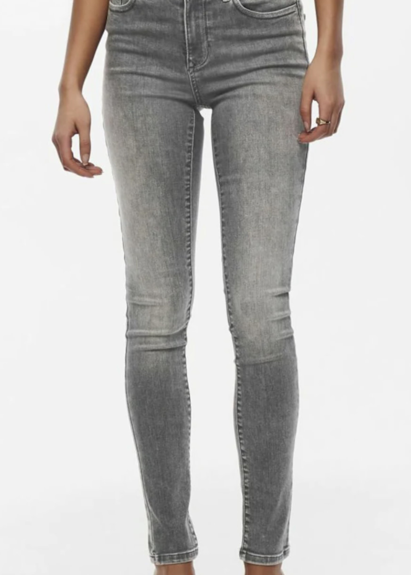 Only Erika Grey Mid Rise Washed Jggng