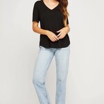 Gentle Fawn Lewis V Neck Tee