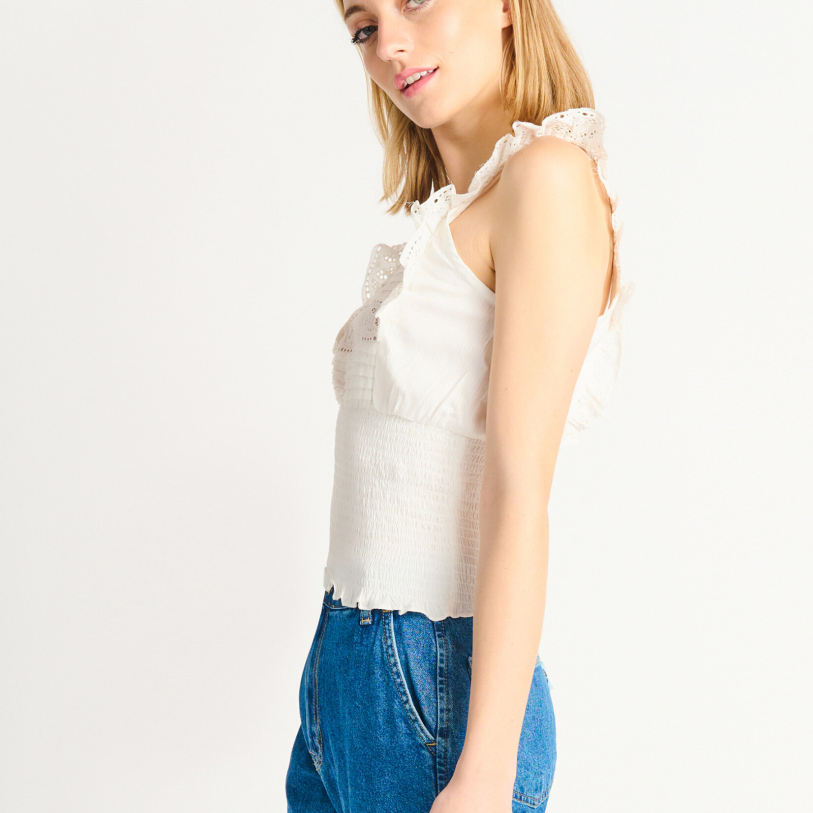 Dex Lucy Crochet Tank