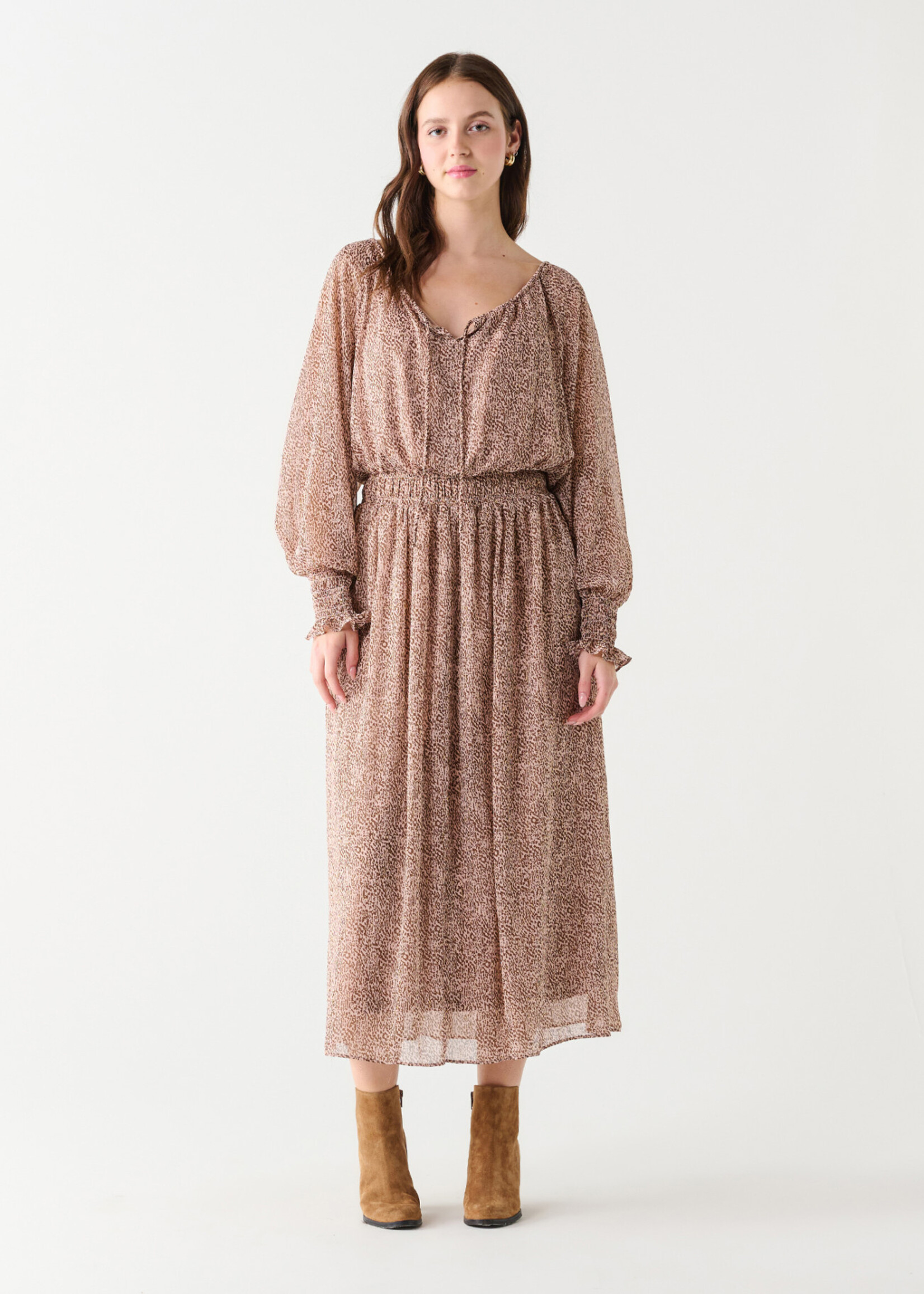 Black Tape Fall Blissful Midi W smocking