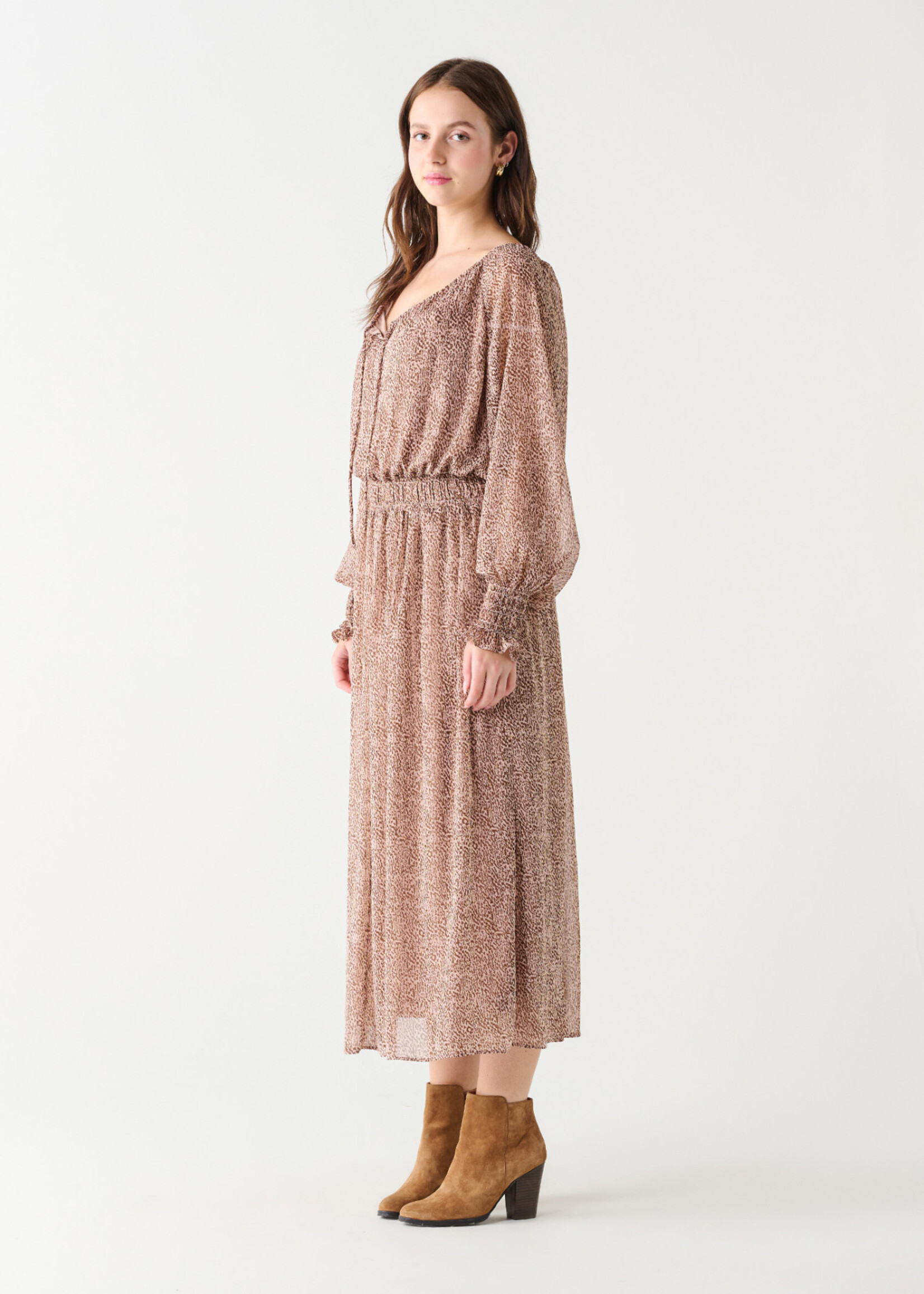 Black Tape Fall Blissful Midi W smocking
