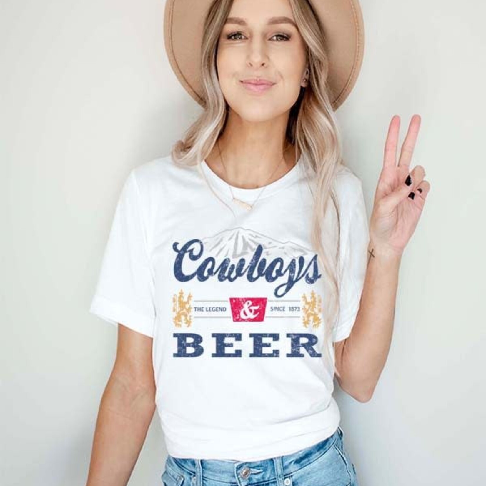 True Cowboys & Beer Tee