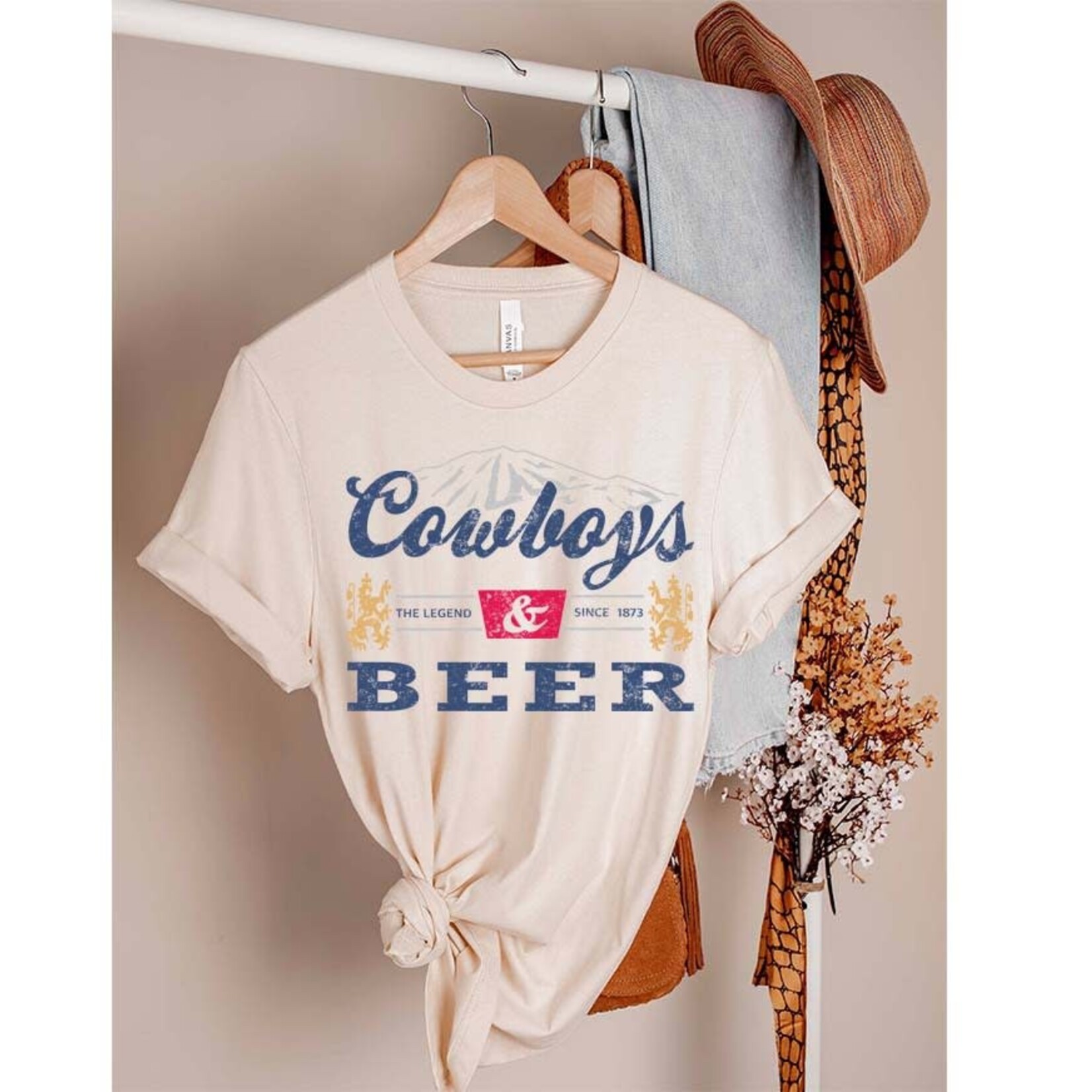 True Cowboys & Beer Tee