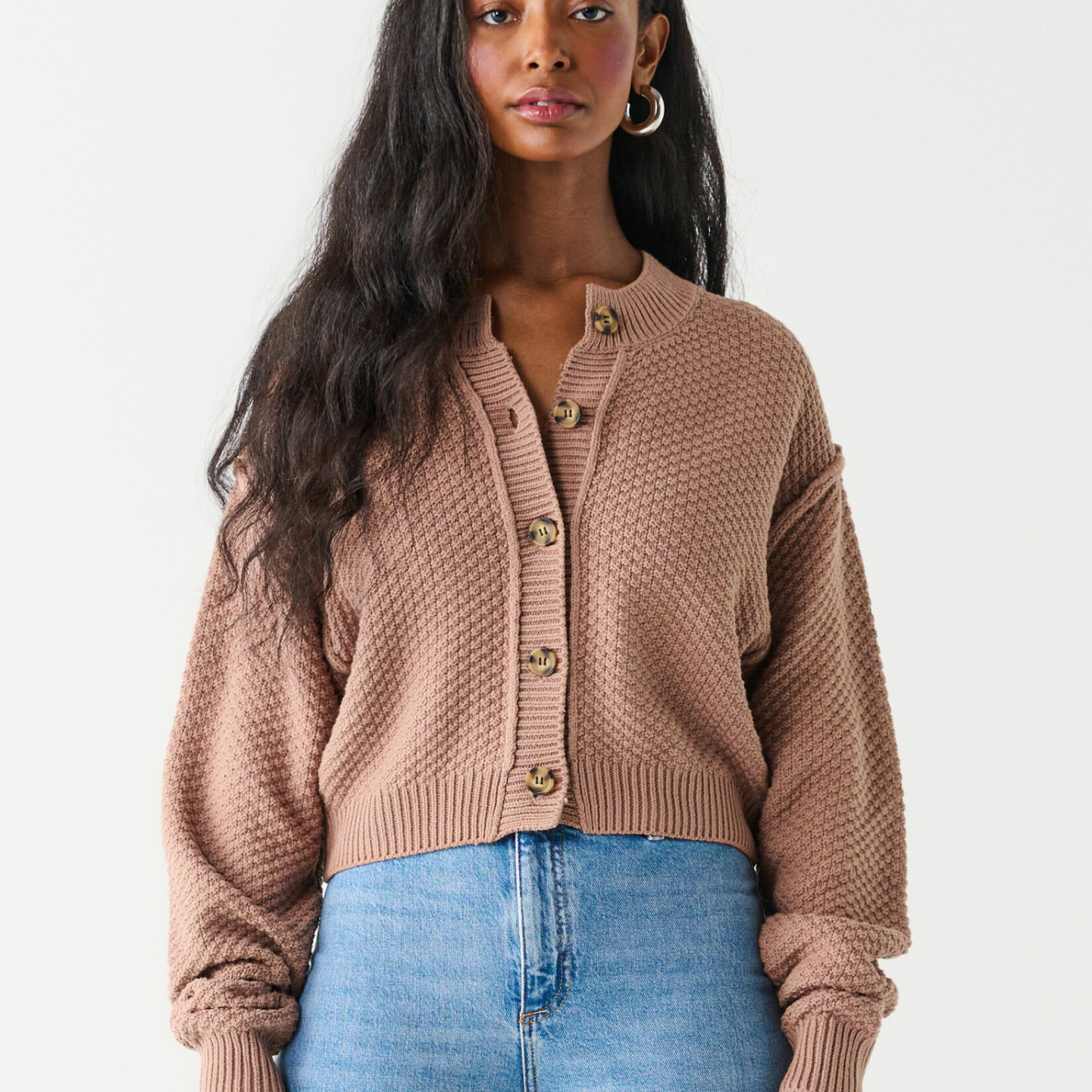 Dex Nubbly Knit Cardi