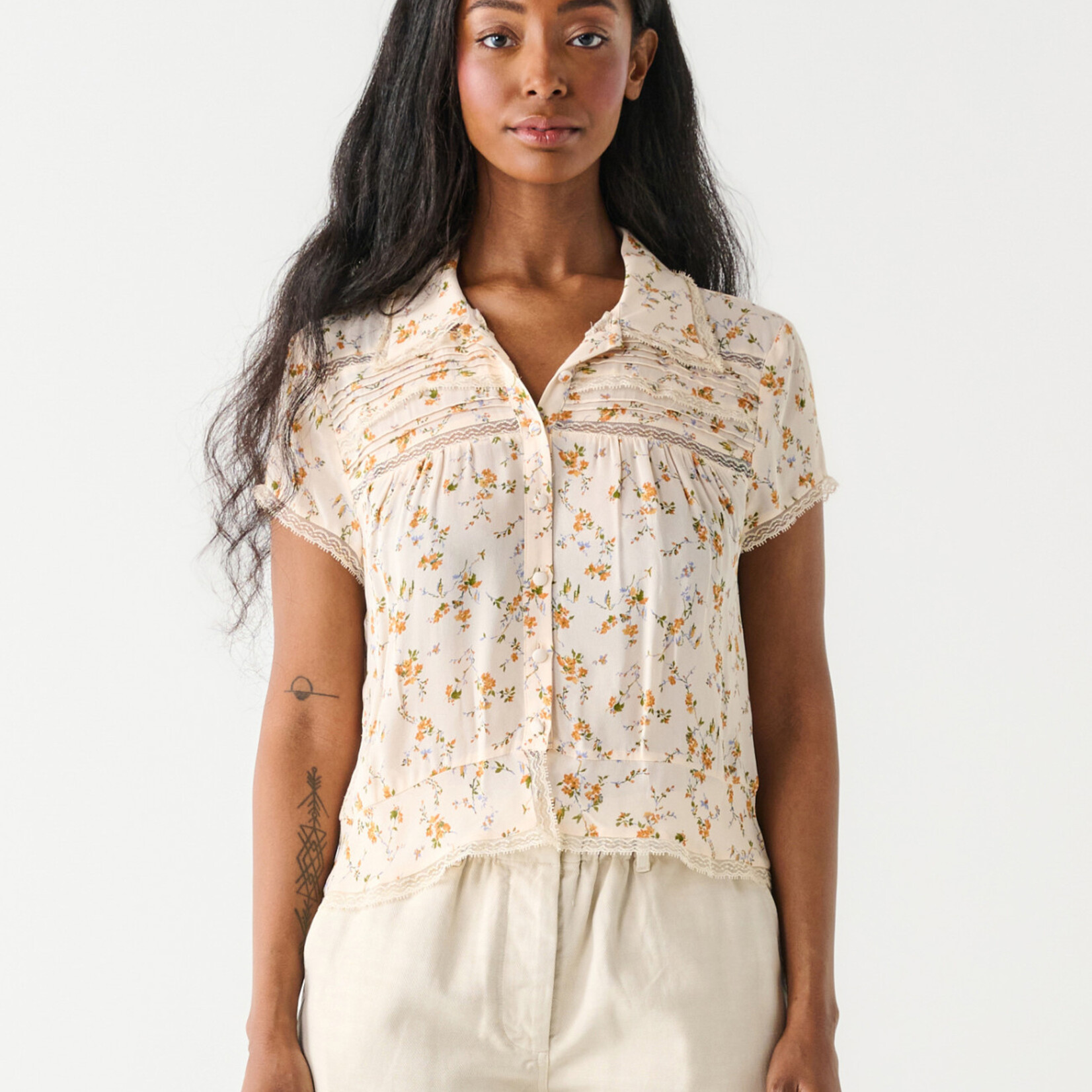 Dex Country Road Floral Blouse