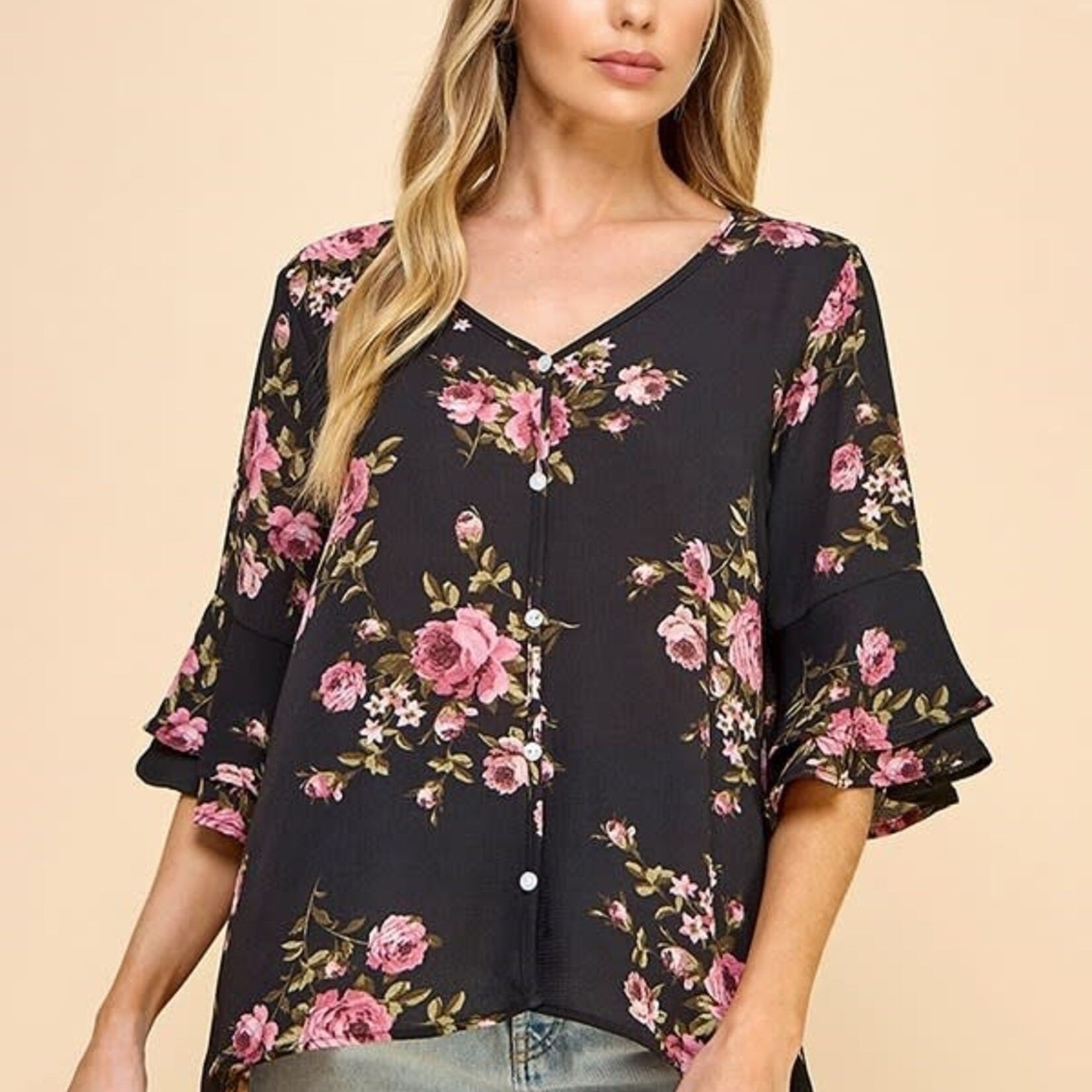 True Lovely Floral Top