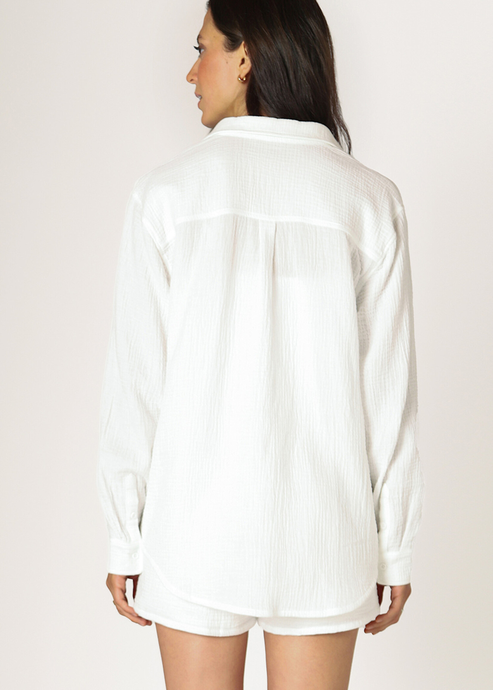 Dex Beaches Crinkle Blouse