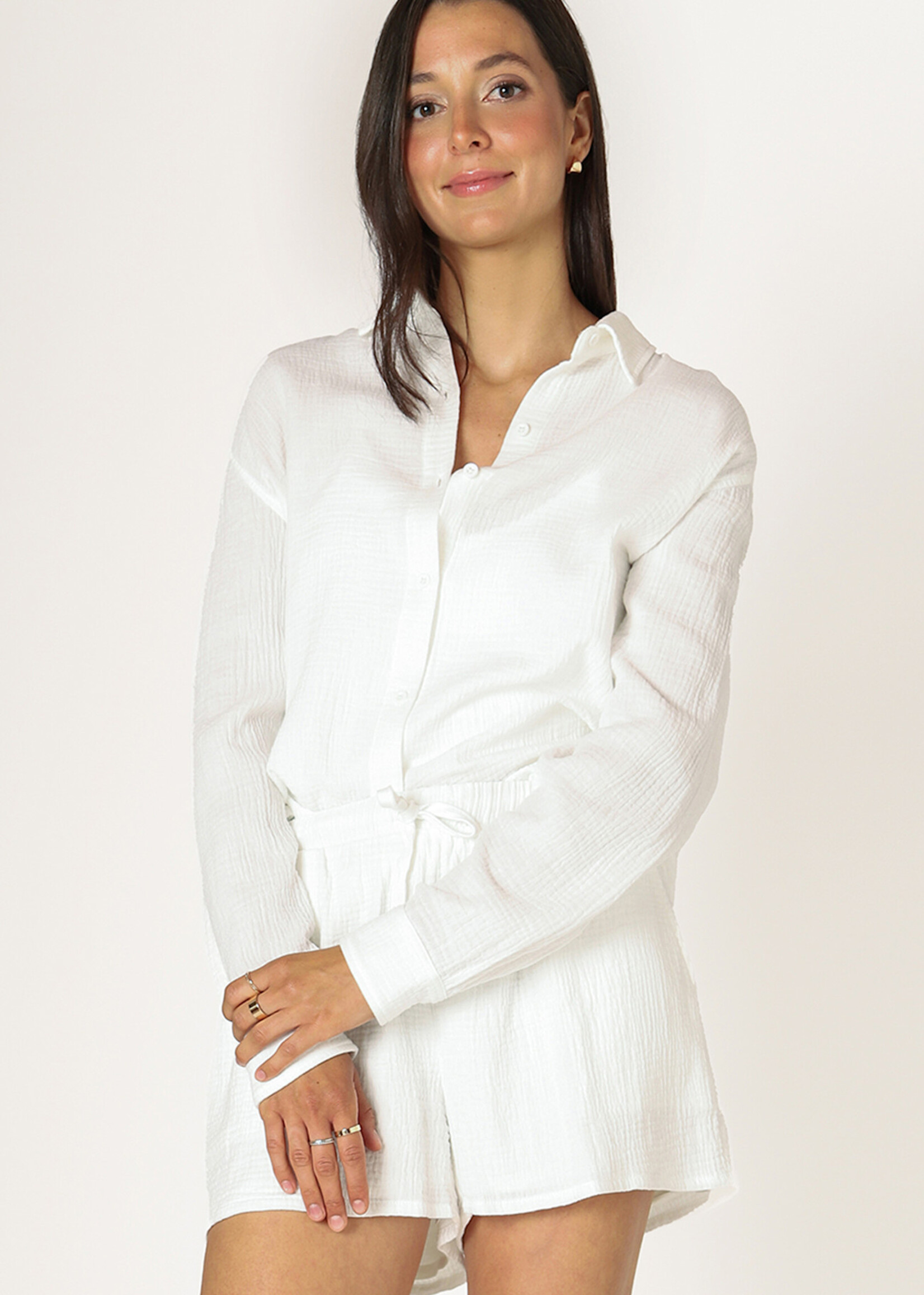 Dex Beaches Crinkle Blouse