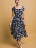 True Country Nights Smocked Midi