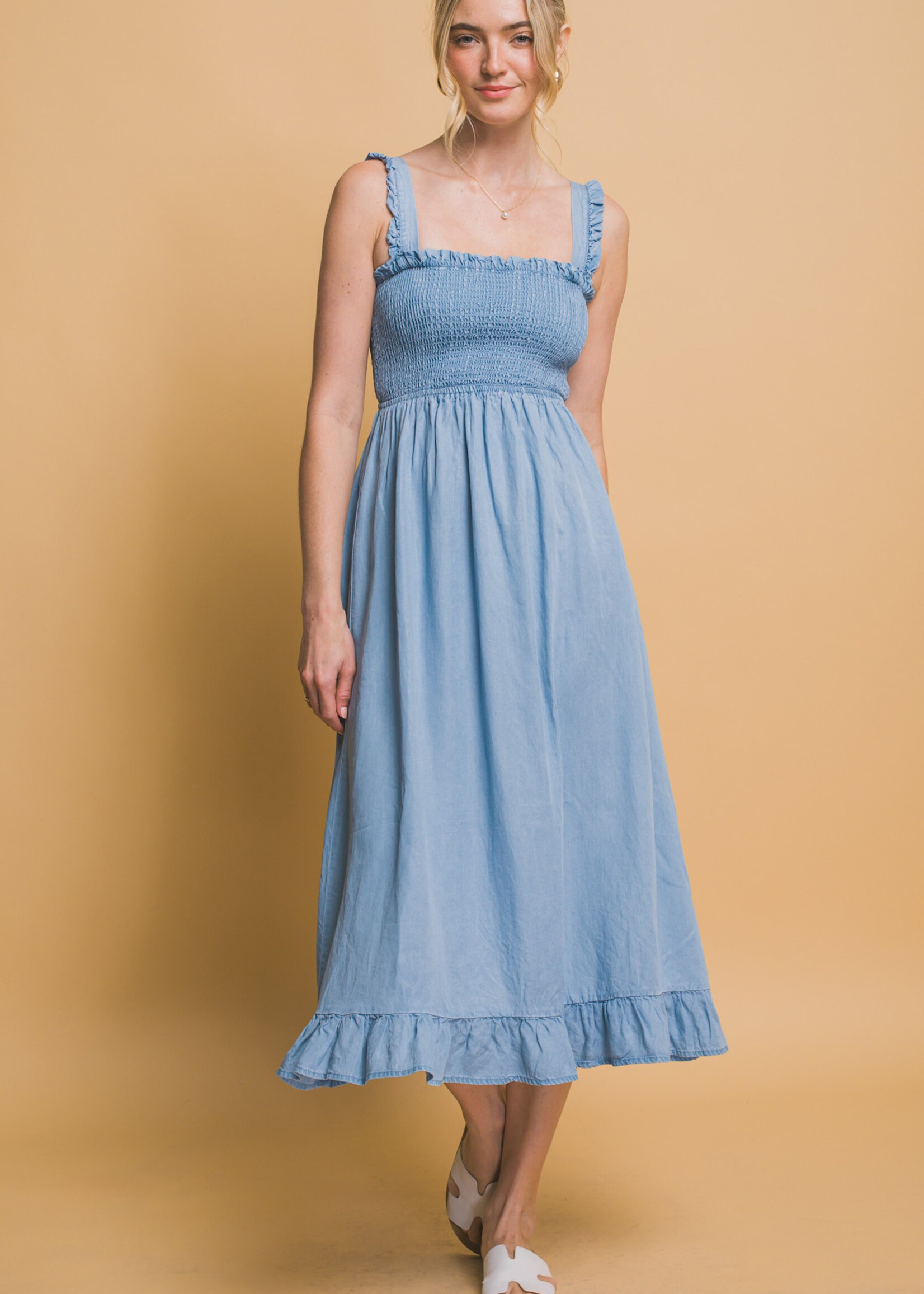 True Trish Chambray Dress