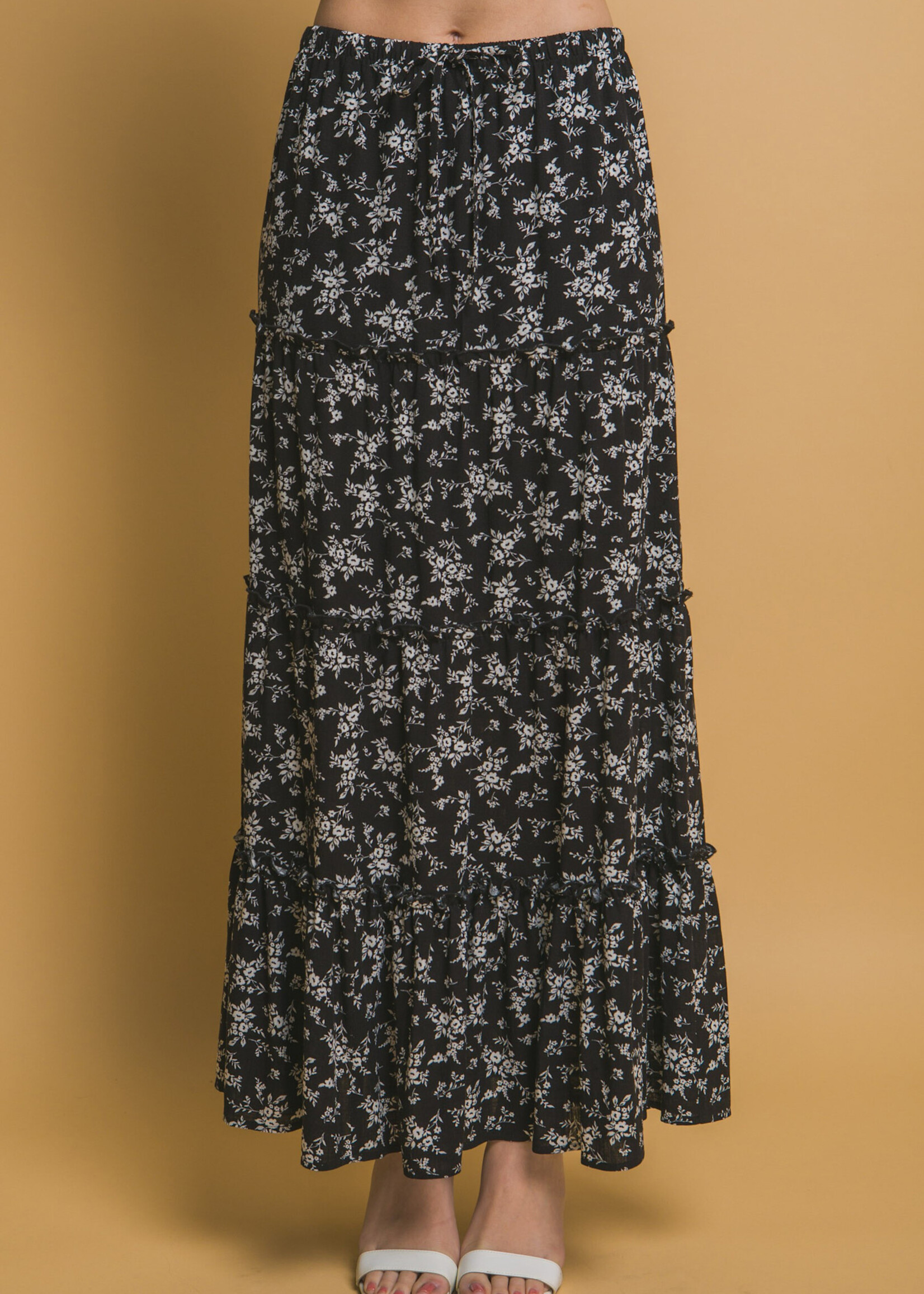 True Layered Floral Maxi