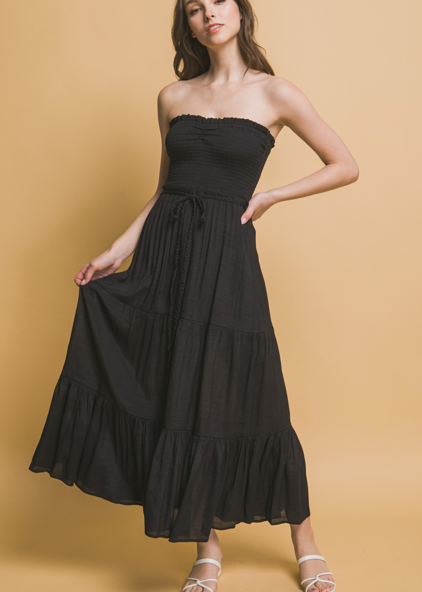 True Izzy Strapless Maxi
