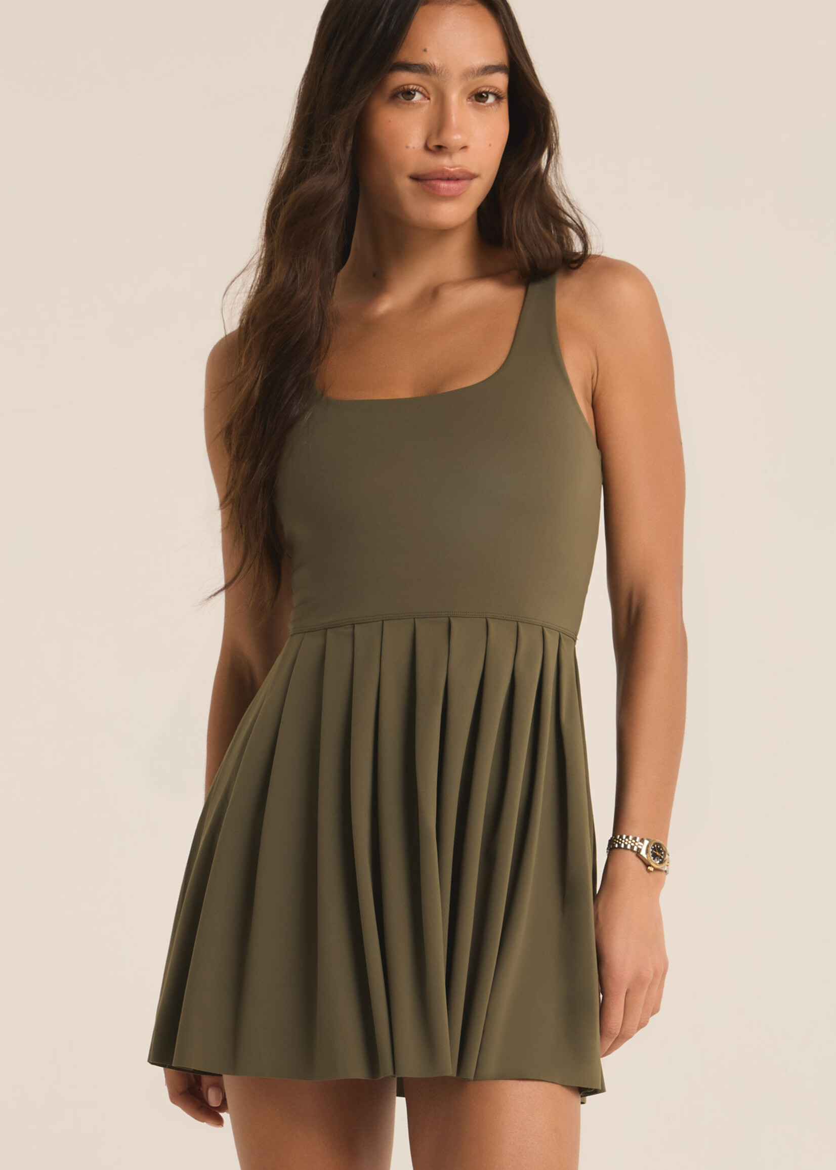 ZSupply Pleated Sporty Dress