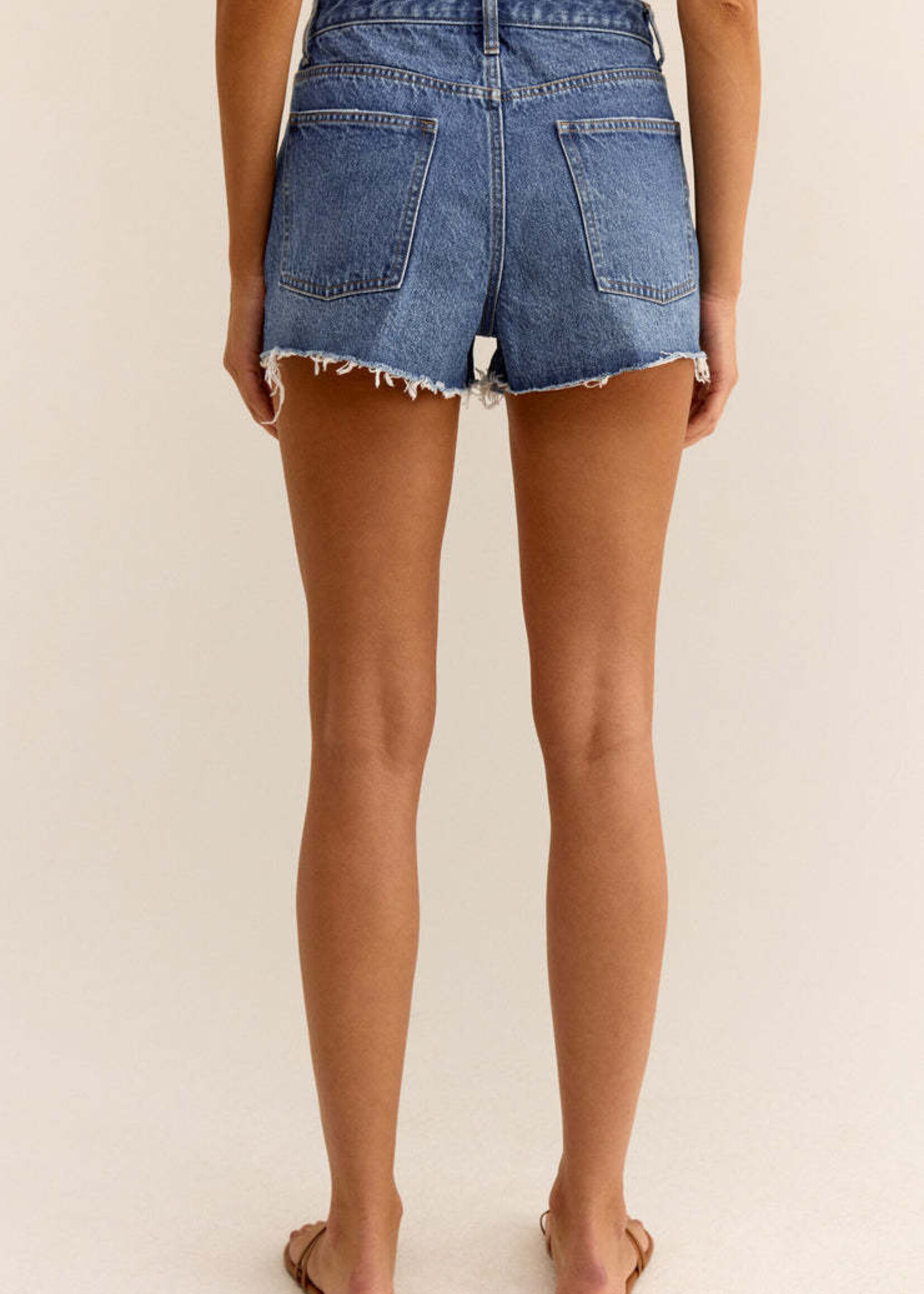 ZSupply HI Rise Jean Short W Rip