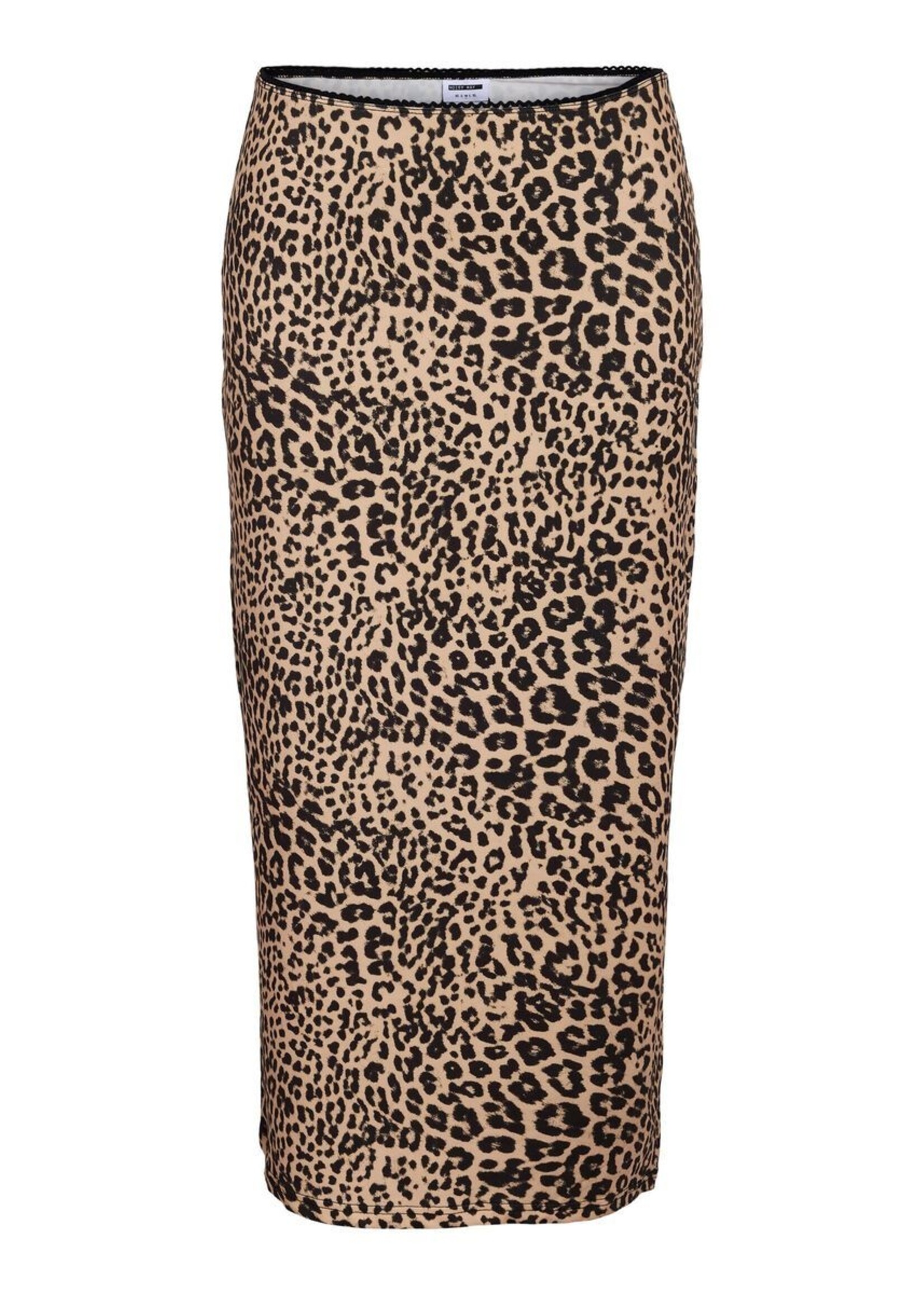 Freja Leopard Midi Skirt