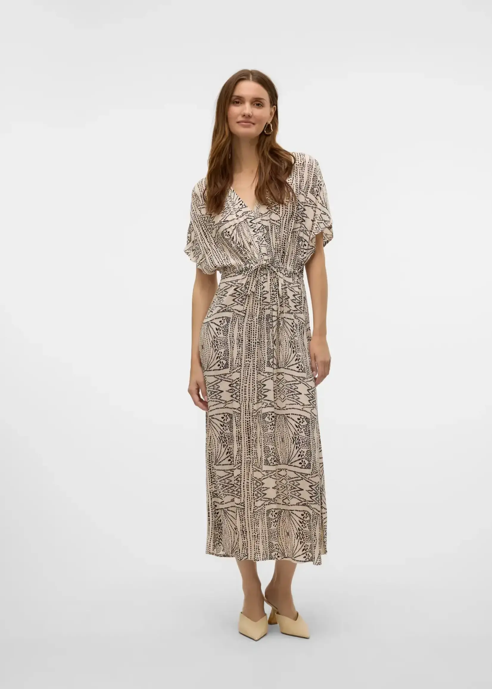 Vero Moda Menny Midi tie Waist Dress