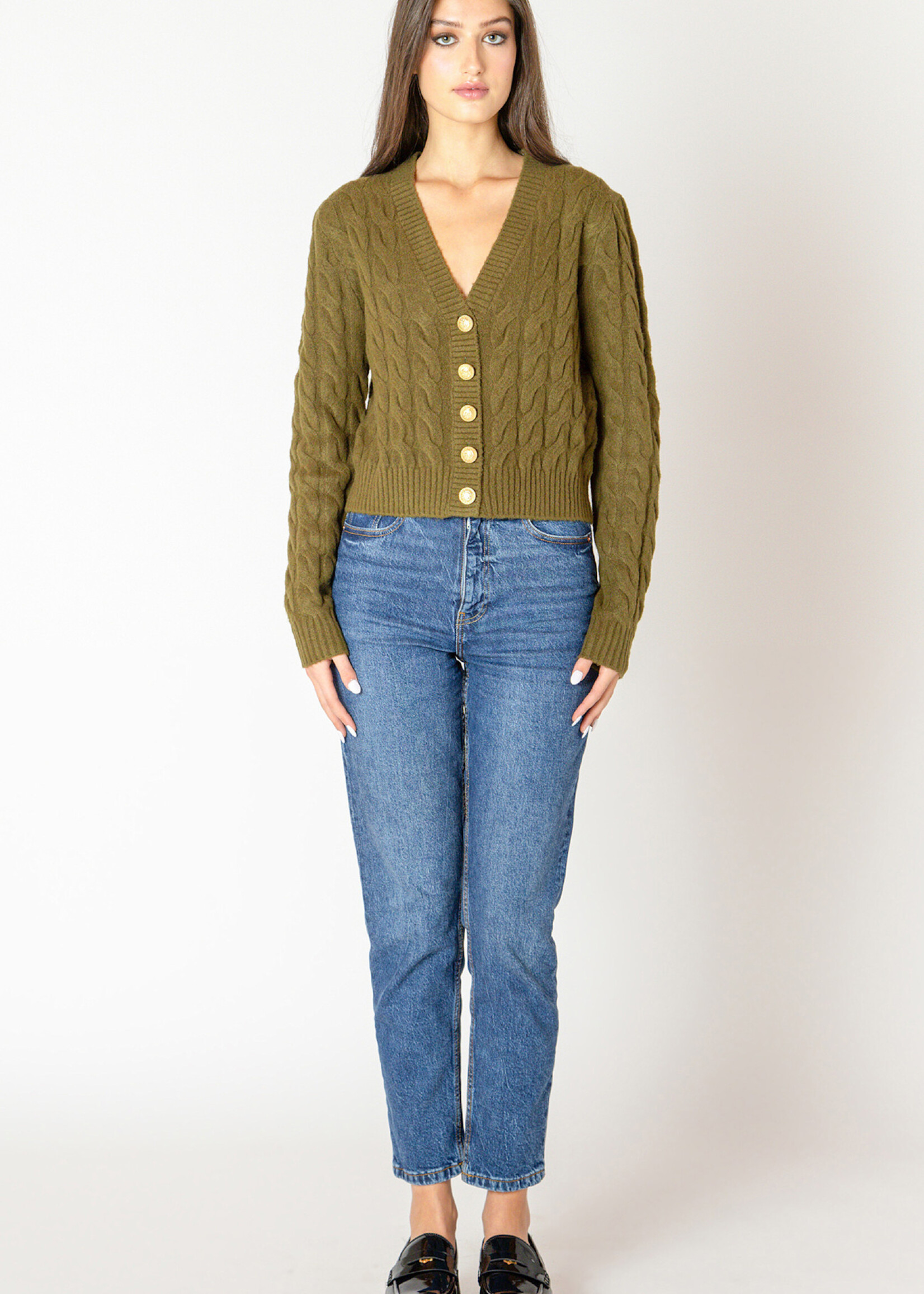 Black Tape Study Cardi