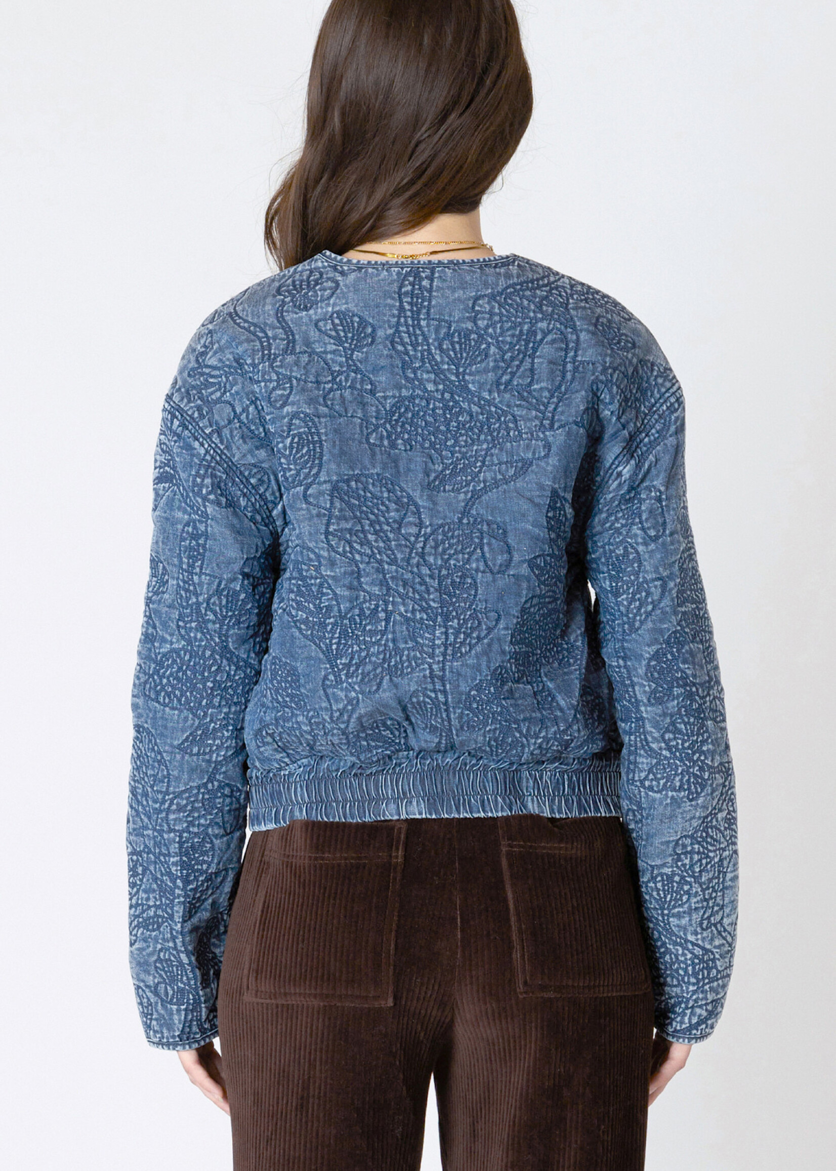 Dex Quilted Denim Jacket