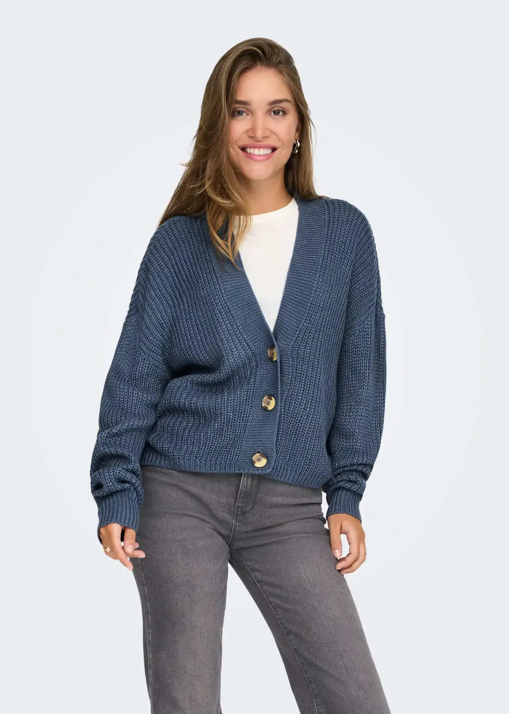 Only Carol Button Up Cardi