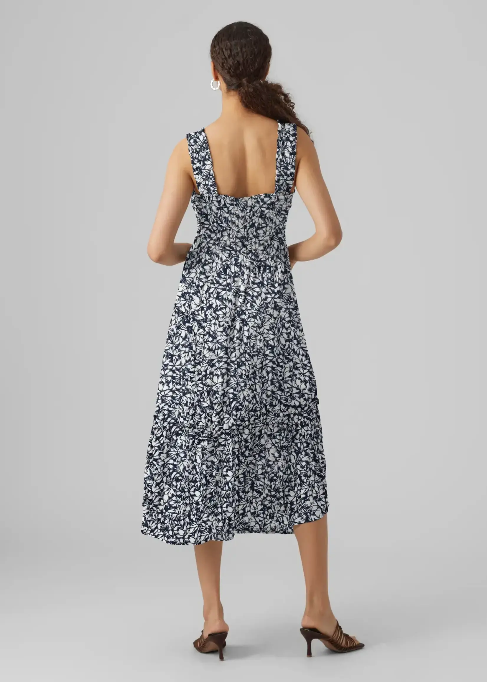 Vero Moda Menny Floral Smock Top Drs