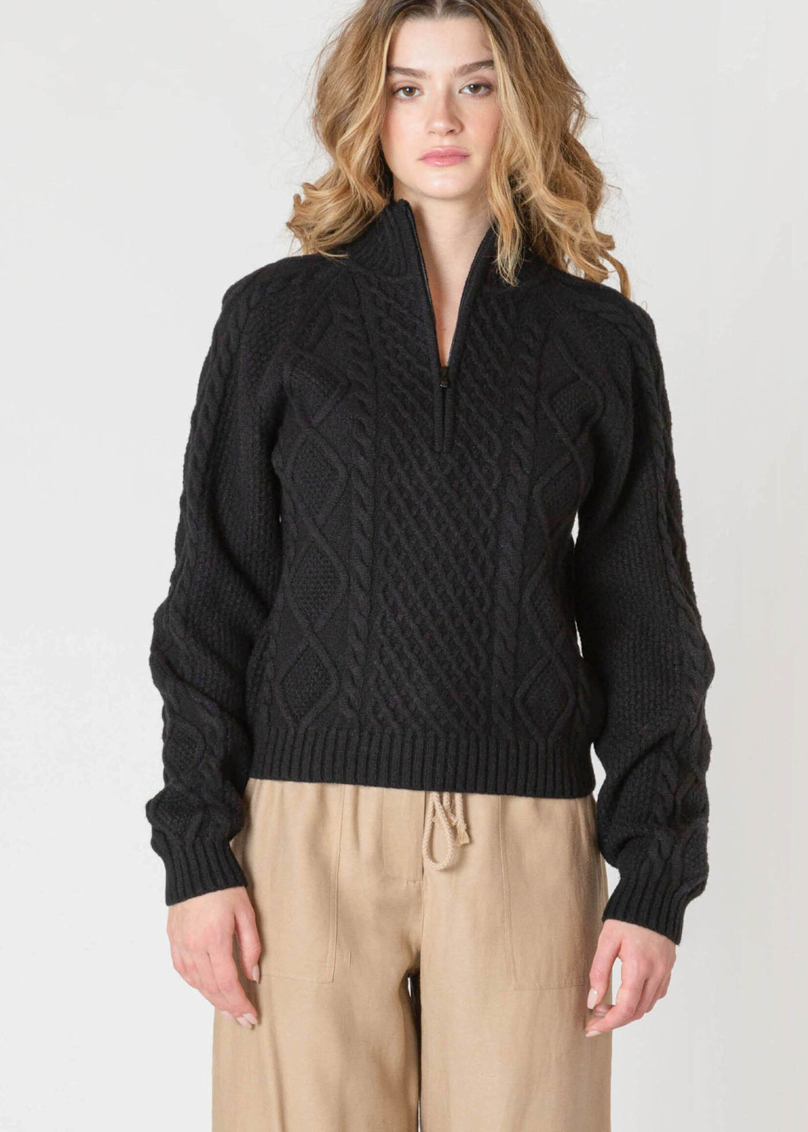 Dex Cable Knit 1/4 Zip