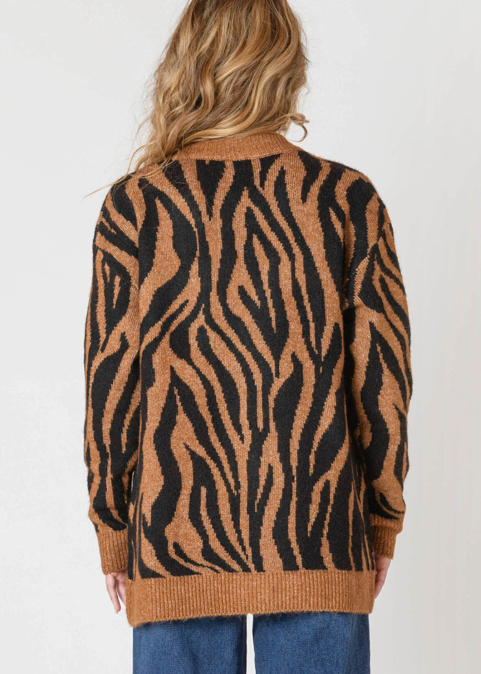 Dex Lerana Patterned Cardi