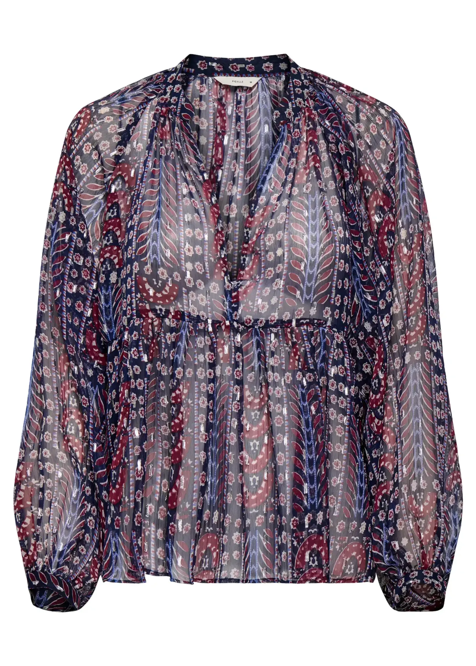Only Sira Sheer Print Blouse