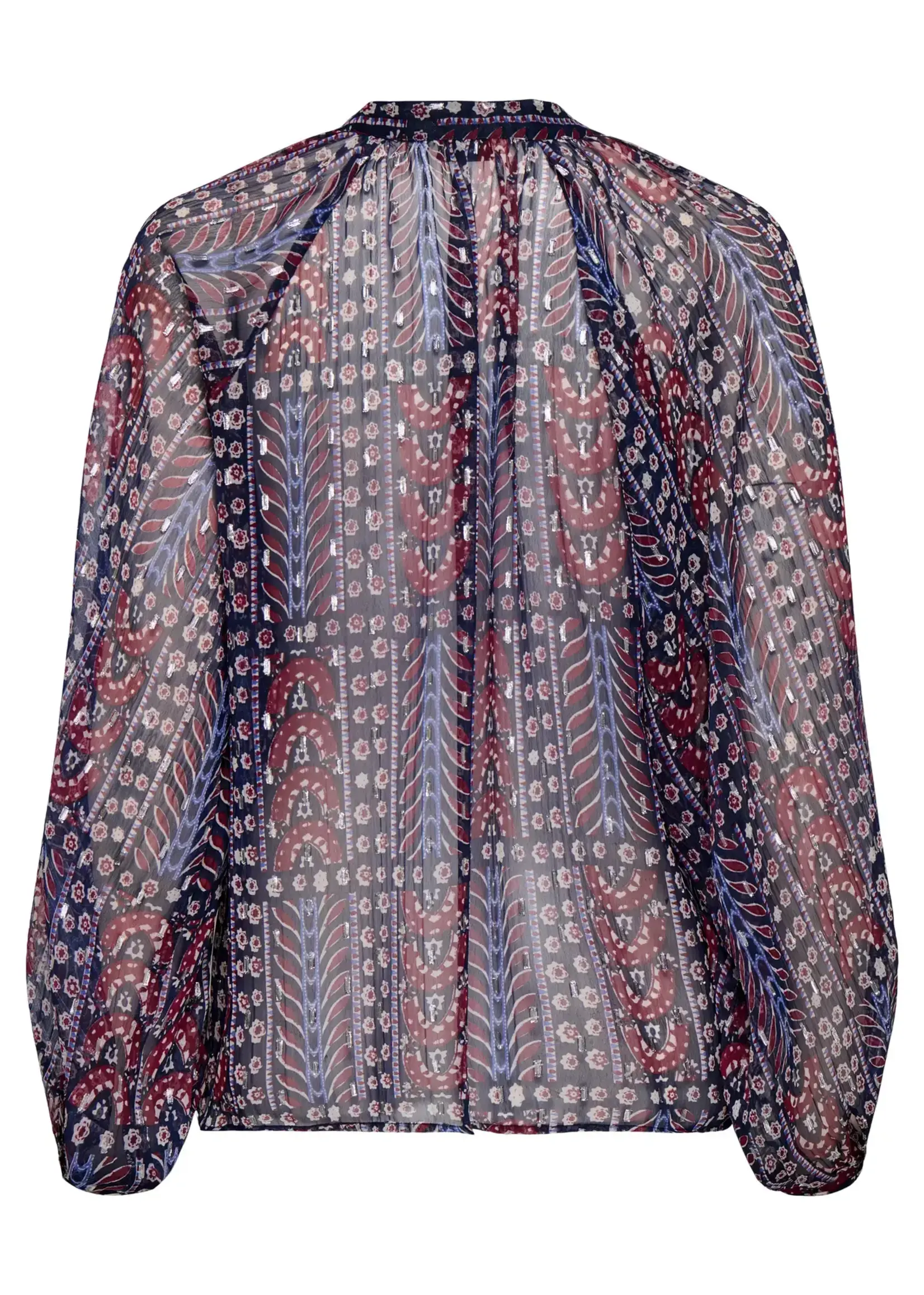 Only Sira Sheer Print Blouse