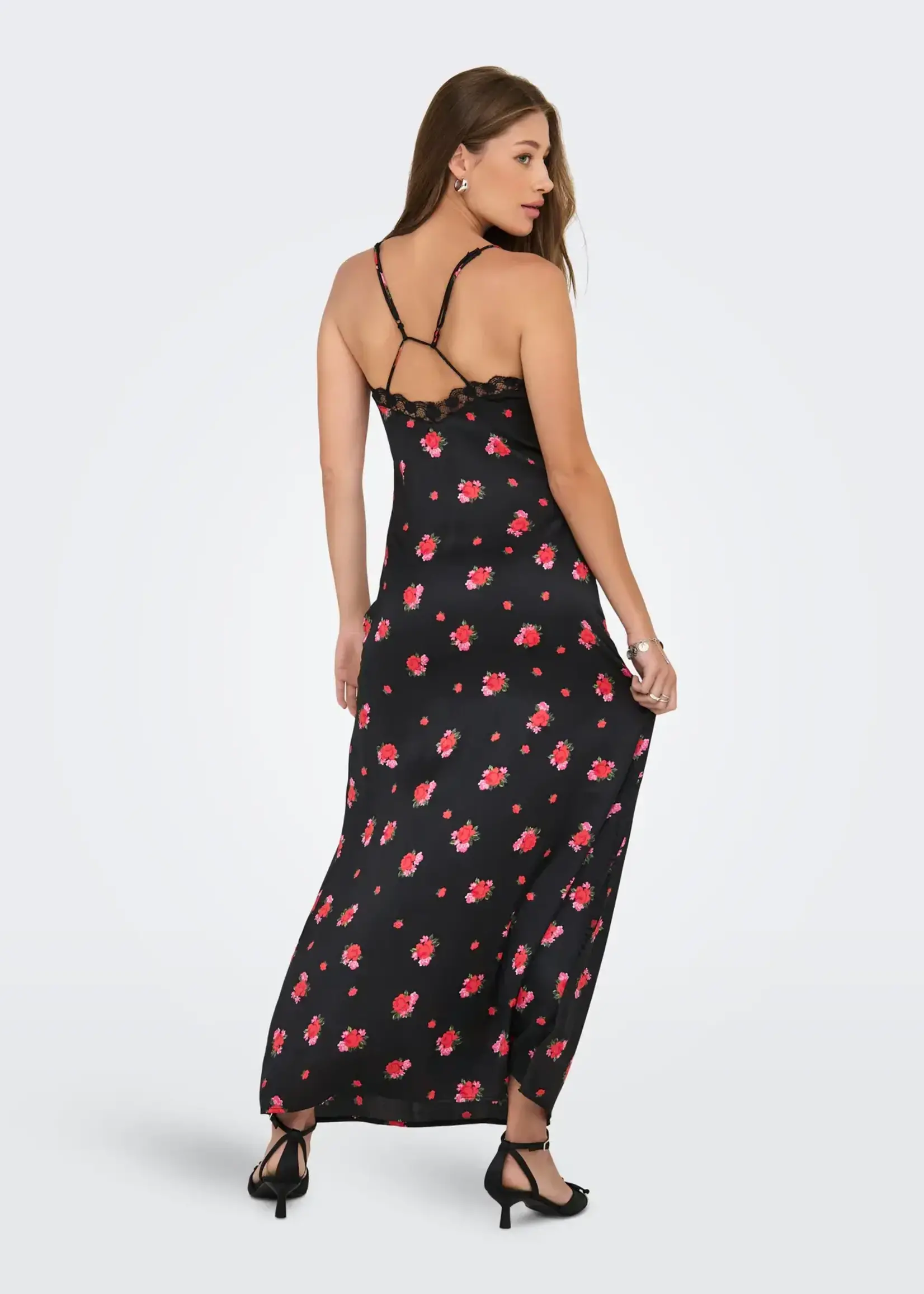 Only Rose Loreleia Slip Dress